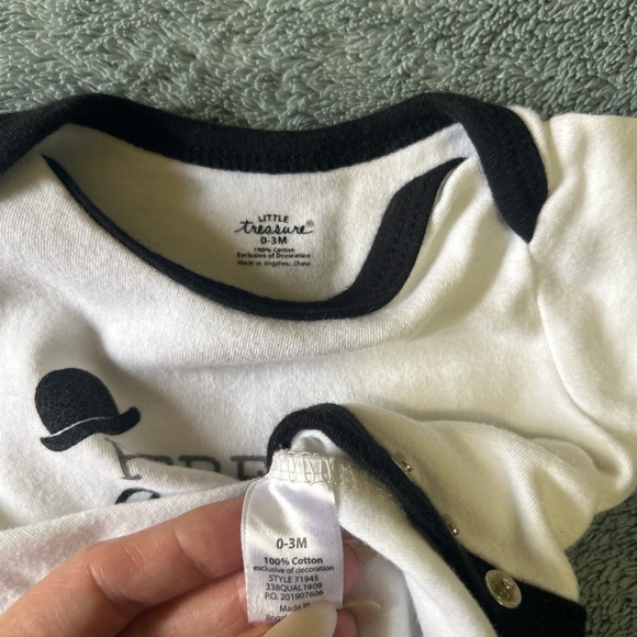 BABY BOY CLOTHES LOT - 3 PIECES | SIZE 0-3 MONTHS | CARTER'S, TCP - Picture 2 of 5